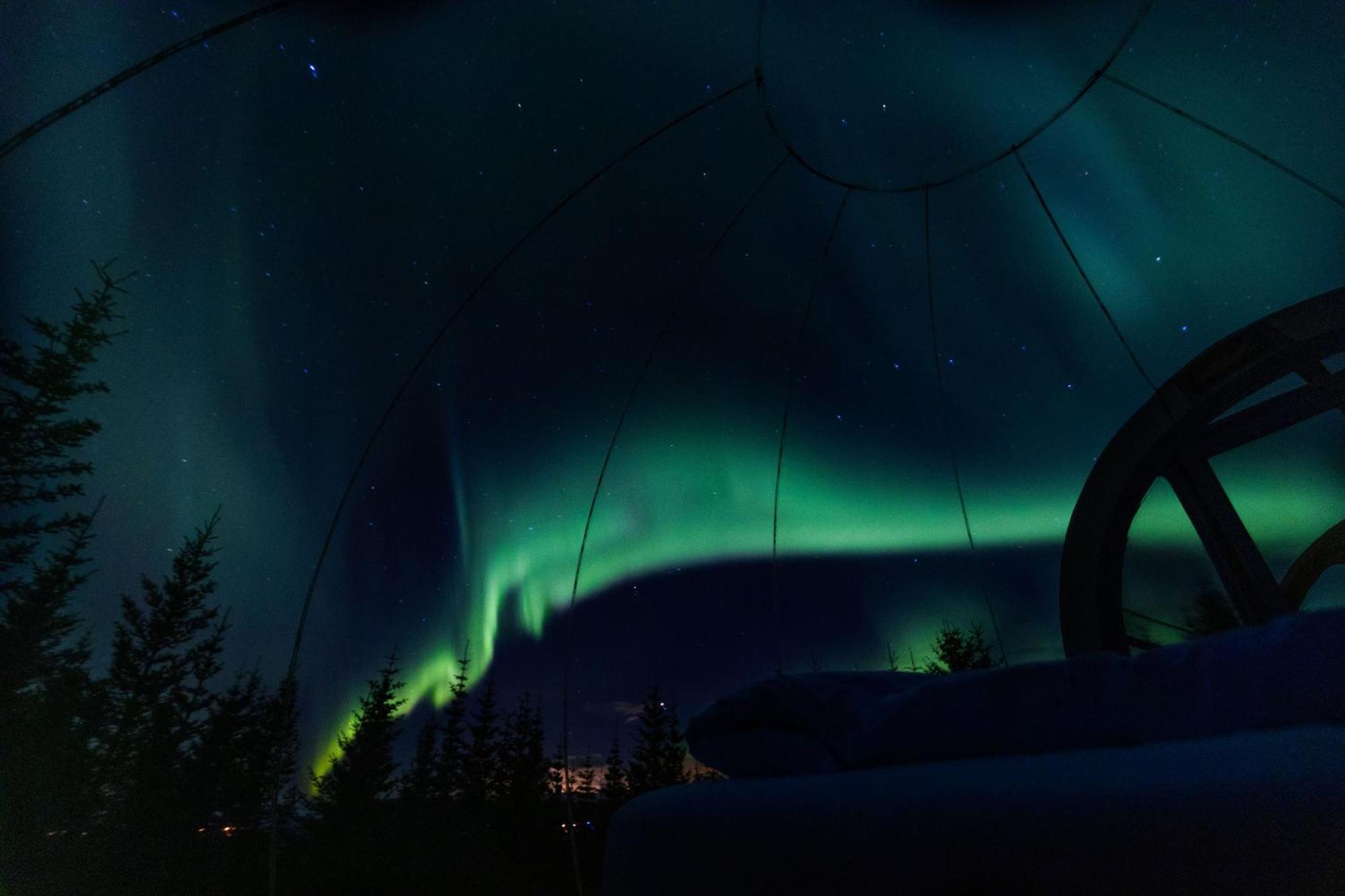 Buubble Hotel - Hrosshagi Selfoss Exterior foto
