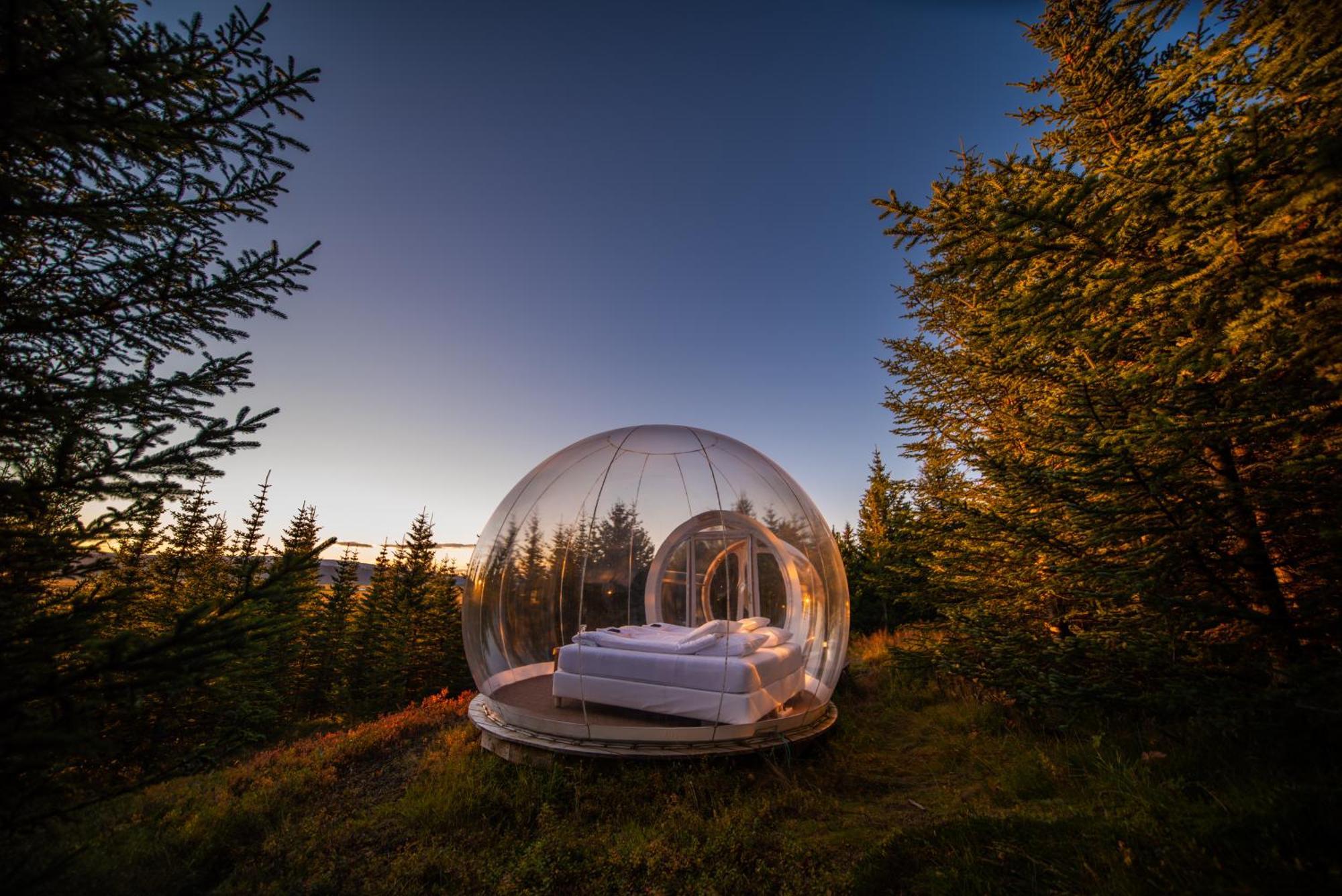 Buubble Hotel - Hrosshagi Selfoss Exterior foto